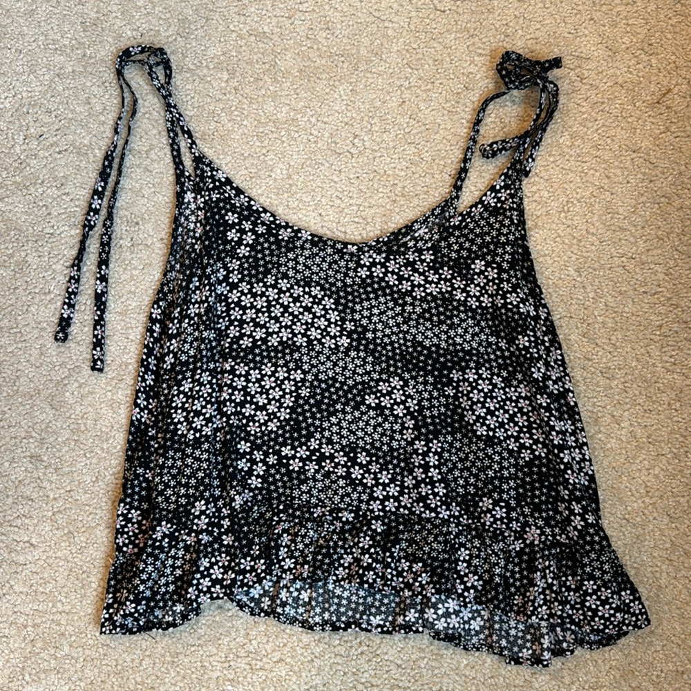 Size medium, from dry goods, very cropped